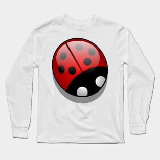 Ladybug, Red Ladybug, Cute Ladybug, Lady Beetle Long Sleeve T-Shirt